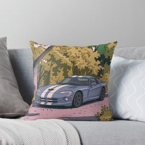 Item preview, 1996 Dodge Viper GTS Retro Anime Aesthetic V10 American Sports Car Art designed and sold by Motorline44.