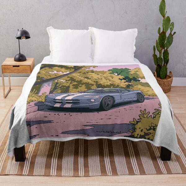 Item preview, 1996 Dodge Viper GTS Retro Anime Aesthetic V10 American Sports Car Art designed and sold by Motorline44.