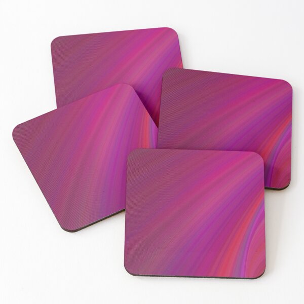 Item preview, Pink and Purple Abstract Waves – Vibrant Magenta Gradient Art designed and sold by shoppersgallery.