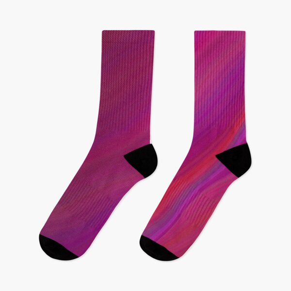 Item preview, Pink and Purple Abstract Waves – Vibrant Magenta Gradient Art designed and sold by shoppersgallery.
