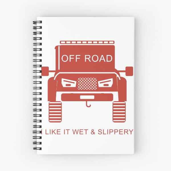 Item preview, I Like It Wet And Slippery Funny Off Road 4x4 Mud - Outback Red designed and sold by RDMOption.