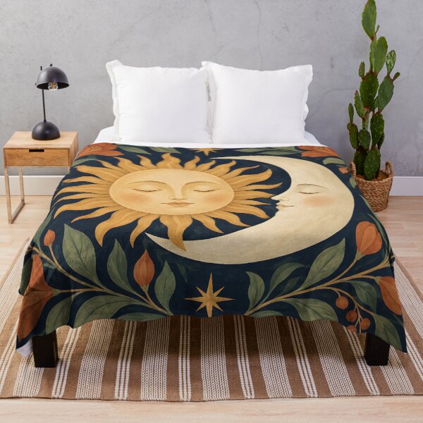 Item preview, Sun and Moon in a Botanical Garden designed and sold by AuraMuse Studio.