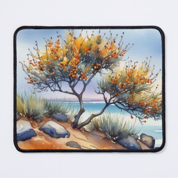 Item preview, Sea buckthorn by the sea designed and sold by Kraftbaum.