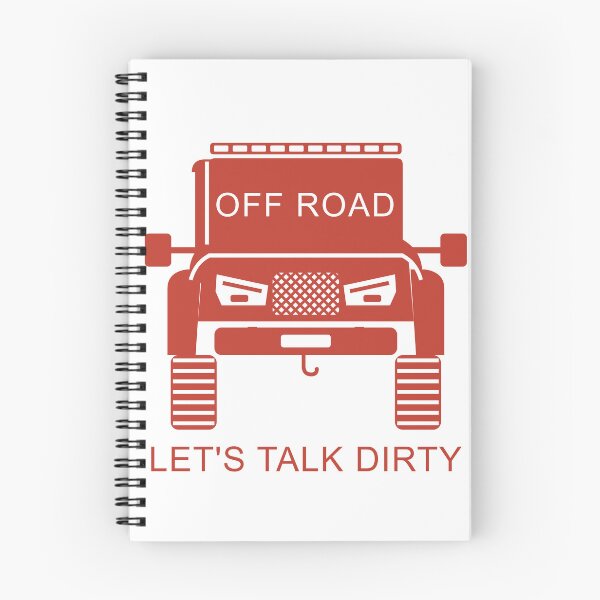 Item preview, Let's Talk Dirty Funny Off Road 4x4 Mud Truck - Outback Red designed and sold by RDMOption.