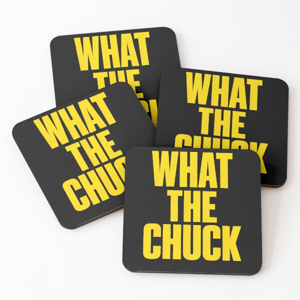 Item preview, What The Chuck Funny Humor Pun designed and sold by Chromatic-Cubes.
