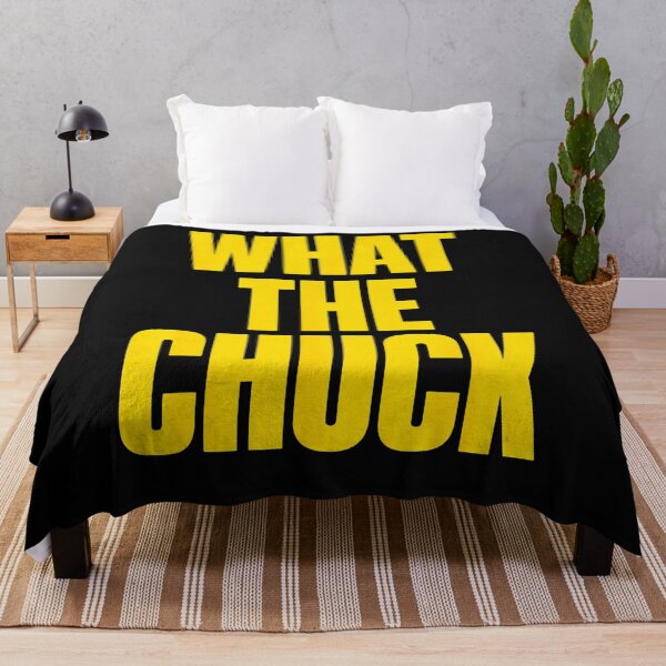 Item preview, What The Chuck Funny Humor Pun designed and sold by Chromatic-Cubes.