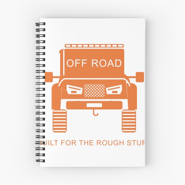 Item preview, Built For The Rough Stuff Off Road 4x4 Truck - Safety Orange designed and sold by RDMOption.