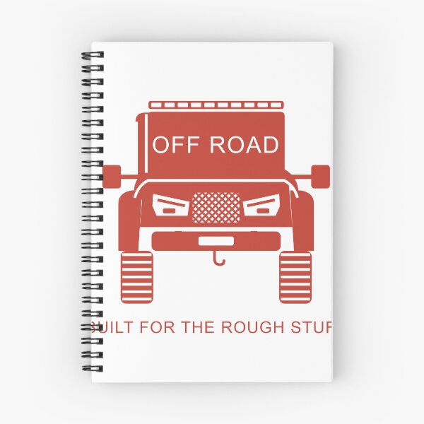 Item preview, Built For The Rough Stuff Off Road 4x4 Truck - Outback Red designed and sold by RDMOption.