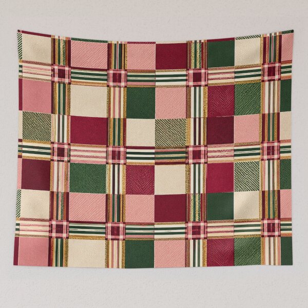 Item preview, Classic Christmas Tartan Plaid Pattern designed and sold by Dream Bloom Gallery.