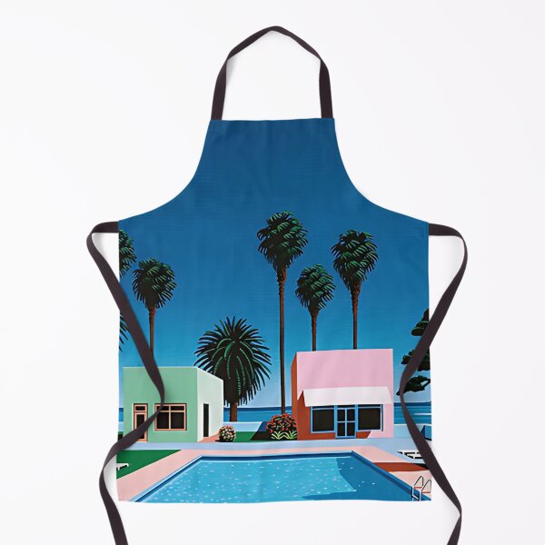 Item preview, Hiroshi Nagai Retro Poolside Paradise designed and sold by LyleKee.