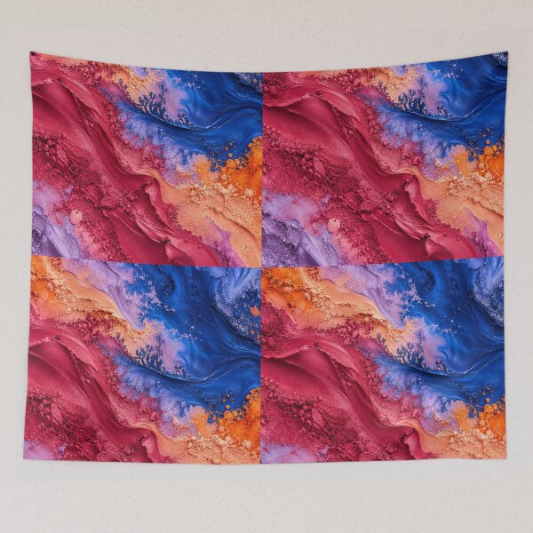 Item preview, Vibrant Cosmetic Pigment Fusion Background designed and sold by frumixart.