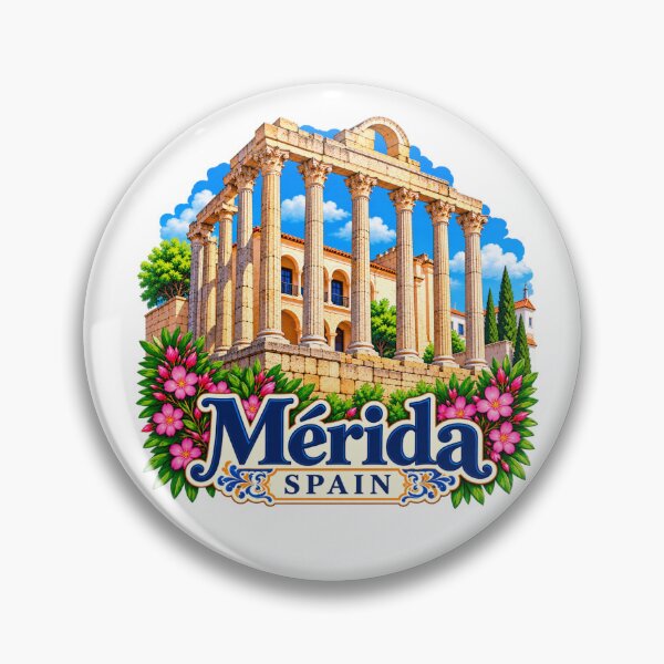 Item preview, Mérida, Spain - Historic Roman Temple of Diana, UNESCO designed and sold by Myra365Art.