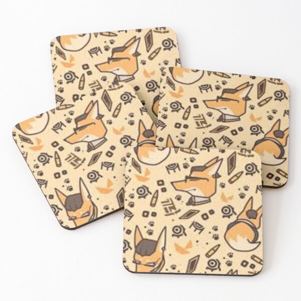 Item preview, cute fox pattern aesthetic doodle cartoon art  main  designed and sold by kesaridesigns.