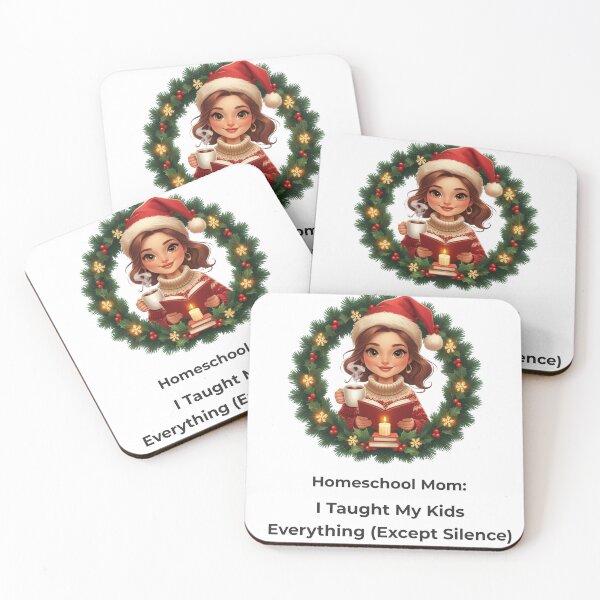 Item preview, Homeschool Mom Christmas - I Taught My Kids Everything Except Silence designed and sold by VEXA88.
