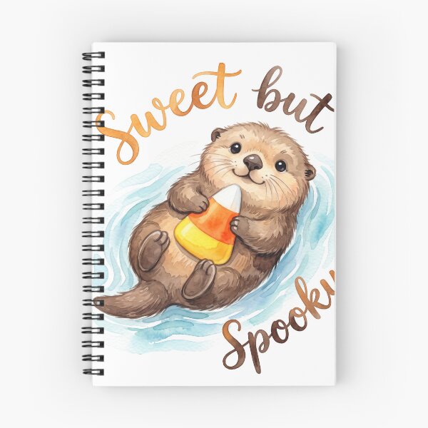Item preview, Funny Sweet But Spooky Candy Corn Sea Otter designed and sold by Digitalphoto4u.