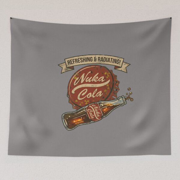 Item preview, Nuka Cola Refreshing & Radiating T Shirt-1 designed and sold by MartinaZander.