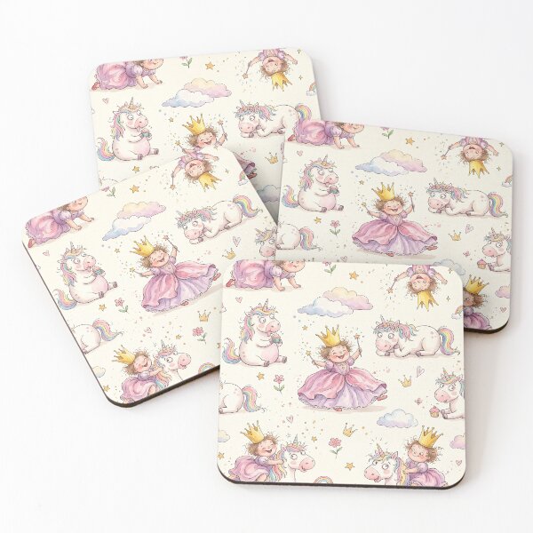 Item preview, Little Princess Unicorns Watercolor designed and sold by naragon4289.