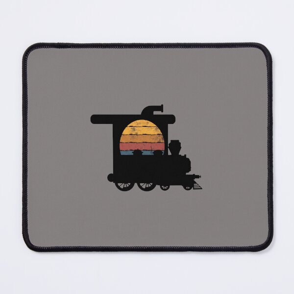 Item preview, Retro Steam Train Sunset Locomotive Graphic-48 designed and sold by MartinaZander.