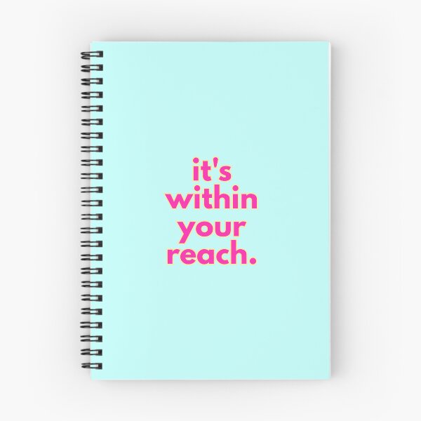 Item preview, (Pink) It's Within Your Reach Minimal Typography Motivation designed and sold by r-wan-design.