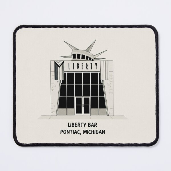 Item preview, Liberty Bar — Pontiac, Michigan designed and sold by CitySketchCo.