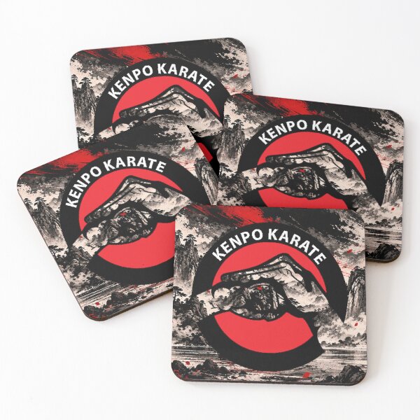 Item preview, Kenpo Karate Martial Arts Emblem | Traditional American Kenpo Fighting Spirit designed and sold by Fei Long Design Hub.