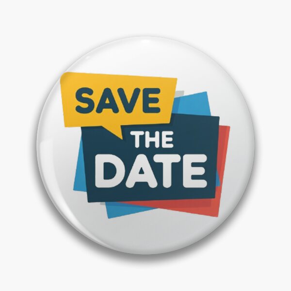 Item preview, Save The Date Colorful Typography Graphic Design designed and sold by Craft99.