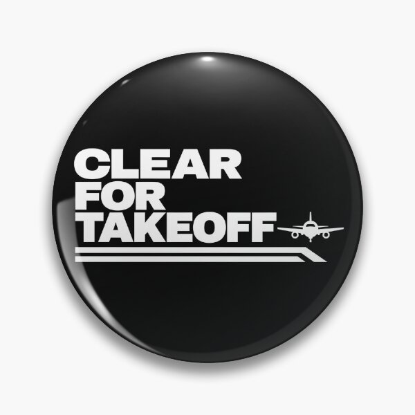 Item preview, Clear For Takeoff Aviation Pilot Flight Shirt designed and sold by StudioBilly3000.
