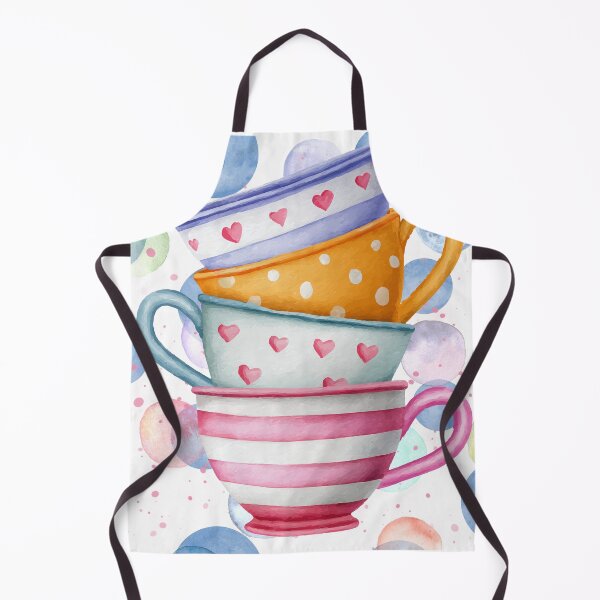 Item preview, Tea cups designed and sold by April Long Designs.