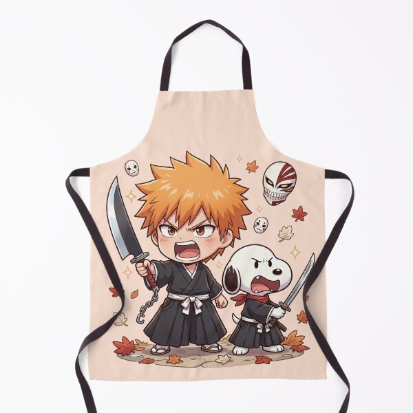 Item preview, Dúo de shinigamis chibi Ichigo y Snoopy designed and sold by homedeco12.