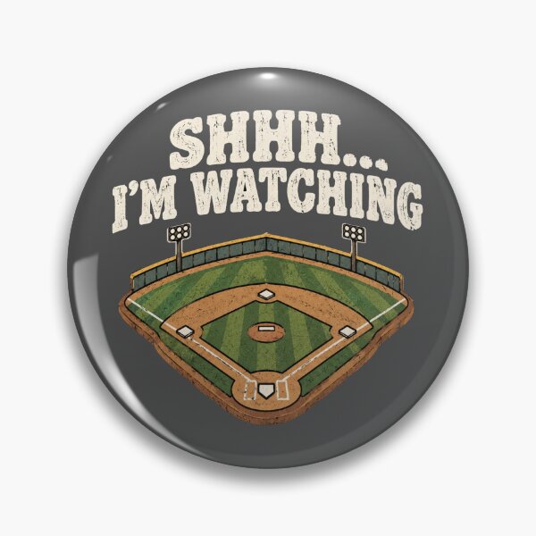 Item preview, Shhh I'm Watching Baseball Funny Stadium designed and sold by Yellowriversss.