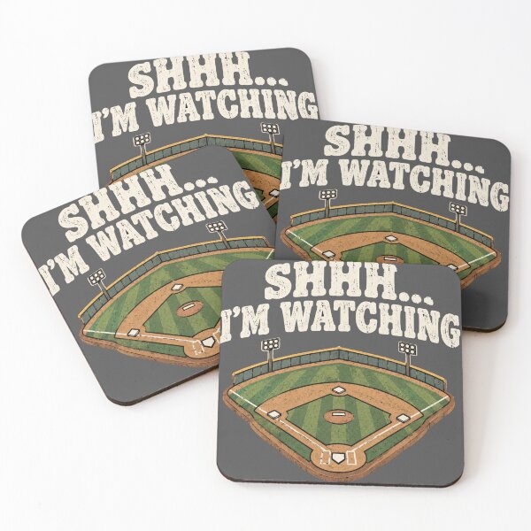 Item preview, Shhh I'm Watching Baseball Funny Stadium designed and sold by Yellowriversss.