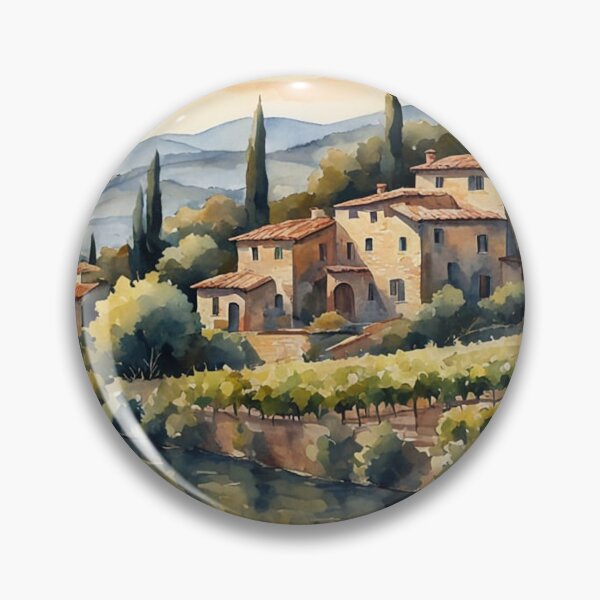 Item preview, A Village by the Lake designed and sold by Undersea Ai Art.