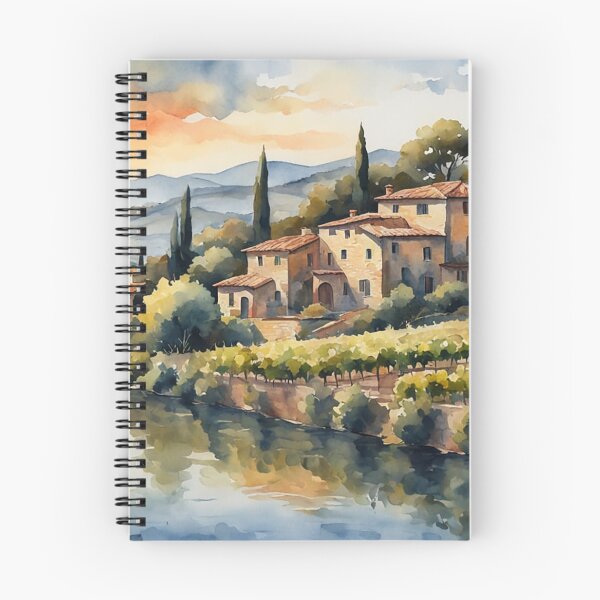Item preview, A Village by the Lake designed and sold by Undersea Ai Art.