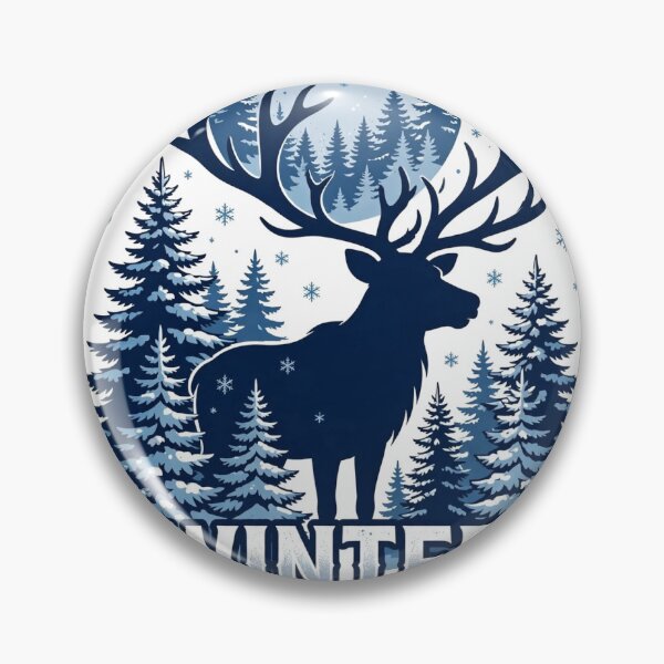Item preview, Winter Wanderer Stag Shirt | Snowy Forest Gift Tee designed and sold by DripyDesigns.