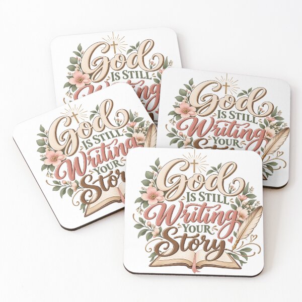 Item preview, God continues to write your floral story designed and sold by GraceBloom by AlbertoGC.