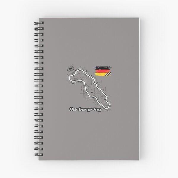 Item preview, Nurburgring Track Outline with German Flag-55 designed and sold by JusiahCransto.