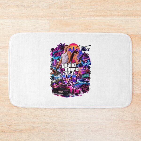Item preview, GTA 6 Vice City, Gráficos de Grand Theft Auto VI, Jason Lucia Gaming designed and sold by PhilomenaGrue.