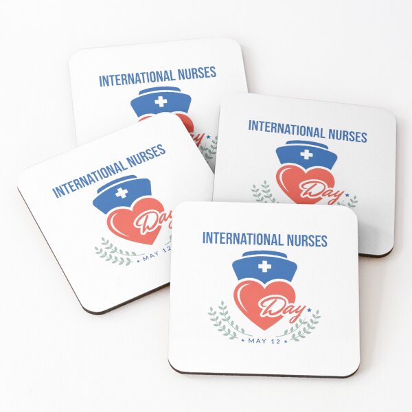 Item preview, International Nurses Day May 12 Heart Design Nurse Appreciation Gift designed and sold by Craft99.