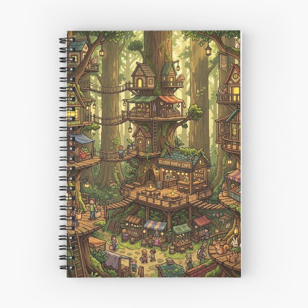 Item preview, Hidden Fairy Treehouse Village in Enchanted Woods designed and sold by blairvina9028.