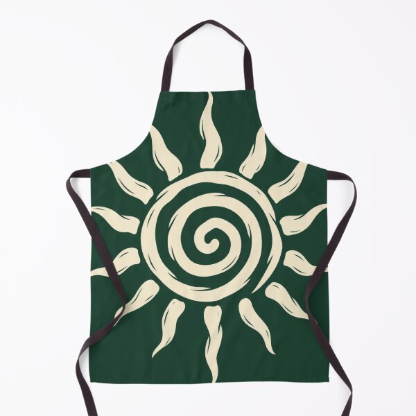 Item preview, Spiral Sun Celestial Symbol – Boho Solar Art designed and sold by JonelCrafts.
