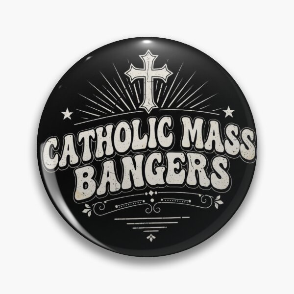 Item preview, Catholic Mass Bangers Funny Church Hymn Christian designed and sold by CF_VintageDesign.