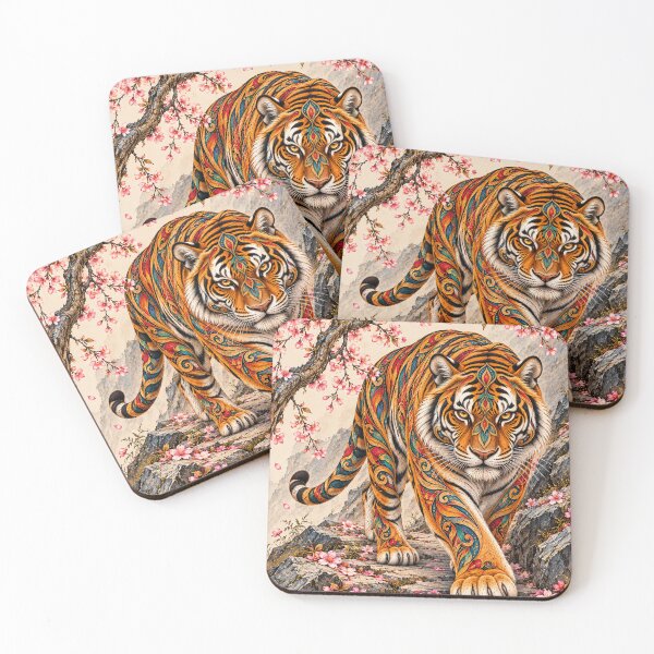 Item preview, Bohemian Tiger — The Mountain Path designed and sold by PeanutGalSean.