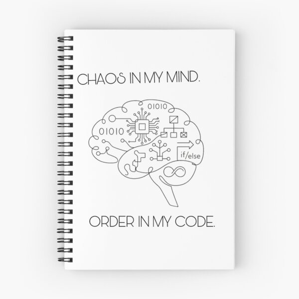 Item preview, Chaos in My Mind Order in My Code designed and sold by SamLine.