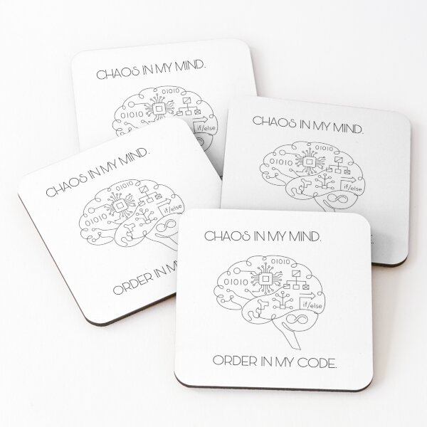 Item preview, Chaos in My Mind Order in My Code designed and sold by SamLine.
