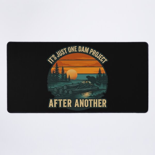 Item preview, It's Just One Dam Project After Another Sunset designed and sold by ZyziowskyArt.