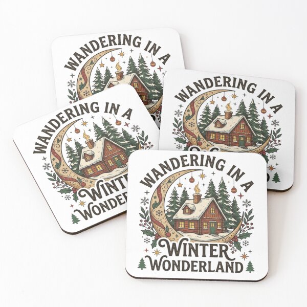 Item preview, Wandering In A Winter Wonderland Cabin Retro Vintage designed and sold by Founderpallavi.
