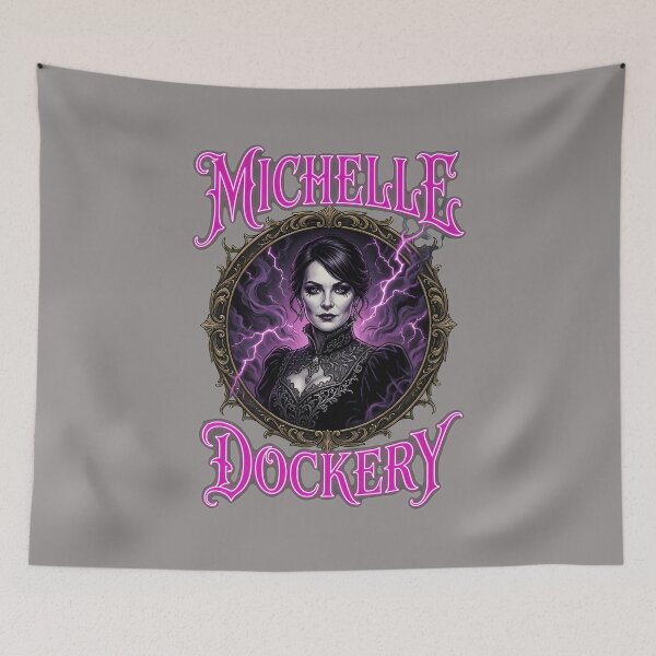 Item preview, Retro Tribute Portrait Michelle Dockery Actress Style-71 designed and sold by LucieNowak.