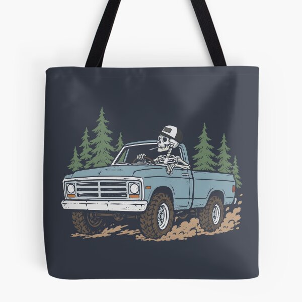 Item preview, Pickup Truck Skeleton  designed and sold by CreepyCornerArt.