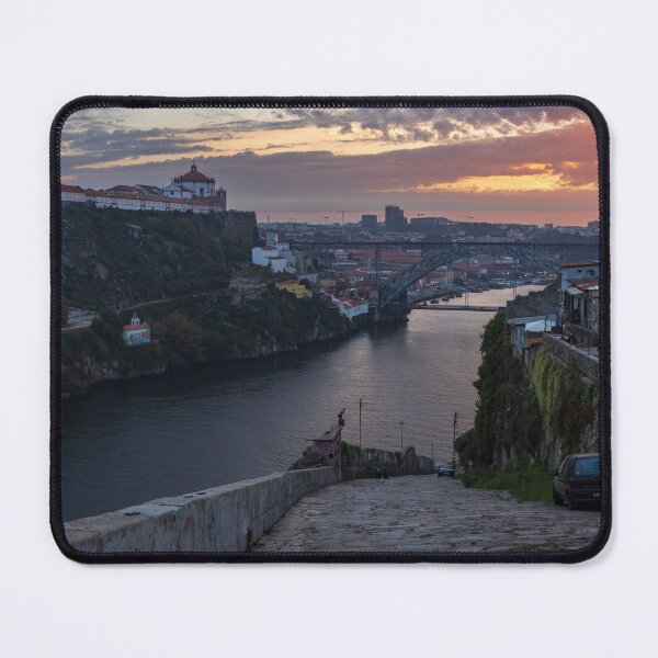 Item preview, A view of Porto at sunset designed and sold by kohlenjunge.