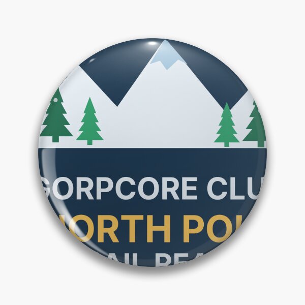 Item preview, Gorpcore Club North Pole Trail Ready Christmas Hiking designed and sold by Lazarescu.